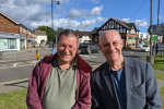 David Natolie and Stuart Black in Frimley Green